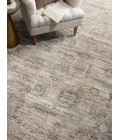 Jean Stoffer x Loloi Katherine Pebble / Ocean KES-04 2 ft. 7 in. X 12 ft. Rectangle Rug