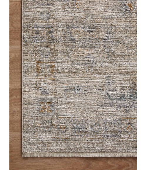 Jean Stoffer x Loloi Katherine Pebble / Ocean KES-04 2 ft. 7 in. X 12 ft. Rectangle Rug