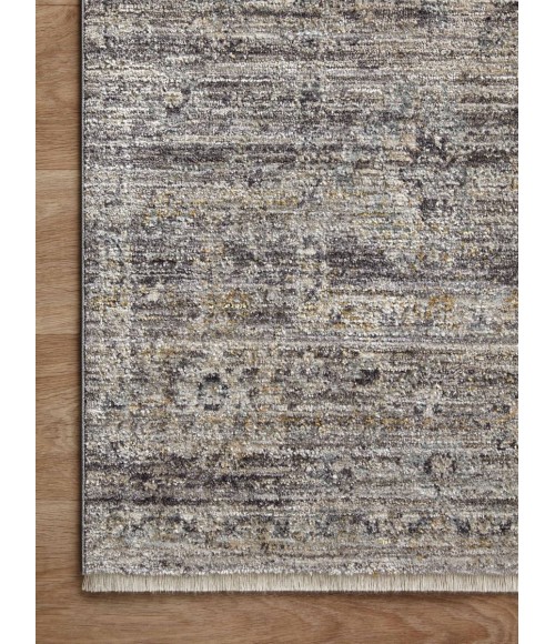 Jean Stoffer x Loloi Katherine Graphite / Jade KES-05 2 ft. 7 in. X 10 ft. Rectangle Rug