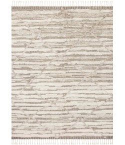 Loloi Khalid KF-07 IVORY / TAUPE Area Rug 9 ft. 6 in. X 13 ft. 6 in. Rectangle