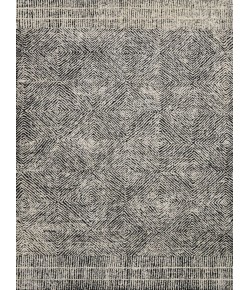 Loloi Kopa Black / Ivory KO-01 18 in. X 18 in. Sample Rug