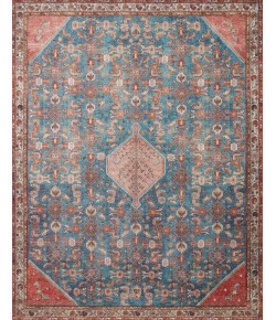 Loloi Layla LAY-10 Marine / Clay Area Rug 3 ft. 6 in. X 5 ft. 6 in. Rectangle