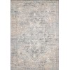 Loloi Lucia LUC-01 GREY / SUNSET Area Rug 5 ft. 2 in. X 7 ft. 7 in. Rectangle
