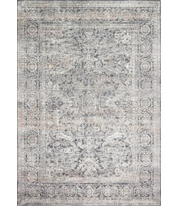 Loloi Lucia LUC-03 STEEL / IVORY Area Rug 2 ft. 0 in. X 3 ft. 0 in. Rectangle