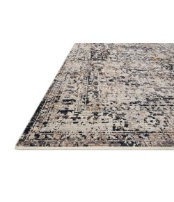 Loloi Leigh LEI-03 black / Taupe Area Rug 2 ft. 7 in. X 7 ft. 8 in. Rectangle