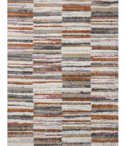 Loloi Levitt Shag Area Rug Loloi Levitt Shag Ivory / Sunset 2'-7" x 7'-6" Runner Rug