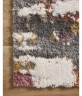 Loloi Levitt Shag Area Rug Loloi Levitt Shag Grey / Multi 2'-3" x 4'-0" Accent Rug