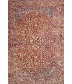 Loloi Loren LQ-06 RED / MULTI Area Rug 5 ft. 0 in. X 7 ft. 6 in. Rectangle