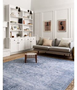 Loloi Loren LQ-09 SLATE Area Rug 18 in. X 18 in. Sample