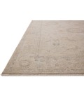Chris Loves Julia x Loloi Louisa Oatmeal / Slate LOI-02 5ft.-3in. X 5ft.-3in. Round Rug
