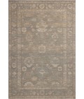 Chris Loves Julia x Loloi Louisa Lagoon / Ivory LOI-04 5ft.-3in. X 5ft.-3in. Round Rug