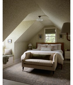 Chris Loves Julia x Loloi Louisa Lagoon / Ivory LOI-04 5ft.-3in. X 5ft.-3in. Round Rug