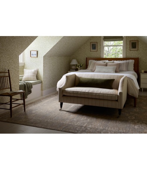 Chris Loves Julia x Loloi Louisa Lagoon / Ivory LOI-04 5ft.-3in. X 5ft.-3in. Round Rug