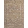 Chris Loves Julia x Loloi Louisa Taupe / Gold LOI-04 5ft.-3in. X 5ft.-3in. Round Rug