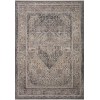 Loloi Lyra LYR-02 Denim / Pebble Area Rug 5 ft. 3 in. X 7 ft. 9 in. Rectangle