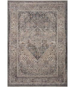 Loloi Lyra LYR-02 Denim / Pebble Area Rug 5 ft. 3 in. X 7 ft. 9 in. Rectangle
