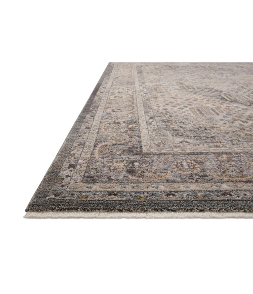 Loloi Lyra Denim / Pebble 5'-3" x 7'-9" Area Rug
