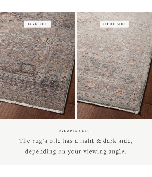 Loloi Lyra Sky / Multi 5'-3" x 7'-9" Area Rug