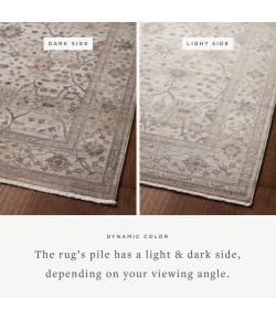 Loloi Lyra LYR-04 Pebble / Multi Area Rug 18 in. X 18 in. Sample