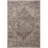 Loloi Lyra LYR-05 Sunset / Silver Area Rug 5 ft. 3 in. X 7 ft. 9 in. Rectangle