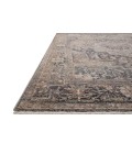 Loloi Lyra Denim / Sand 7'-10" x 7'-10" Round Area Rug