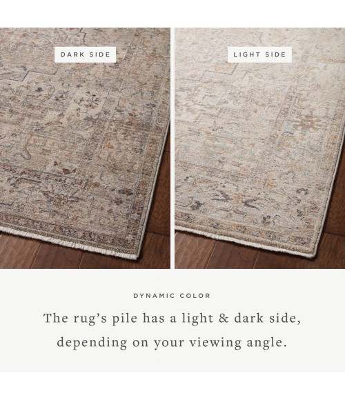 Loloi Lyra Natural / Gold 7'-10" x 10' Area Rug
