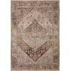 Loloi Lyra LYR-07 Natural / Mocha Area Rug 5 ft. 3 in. X 7 ft. 9 in. Rectangle