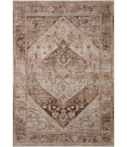 Loloi Lyra LYR-07 Natural / Mocha Area Rug 2 ft. 7 in. X 16 ft. 0 in. Rectangle