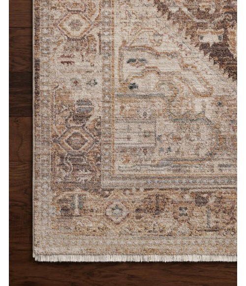 Loloi Lyra Area Rug Loloi Lyra Natural / Mocha 2'-7" x 16'-0" Runner Rug