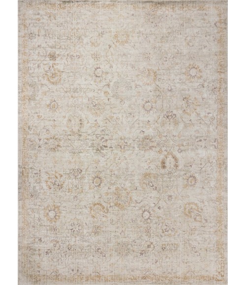 Loloi Marcella Sage / Gold MAC-01 18in. X 18in. Sample Rect. Rug
