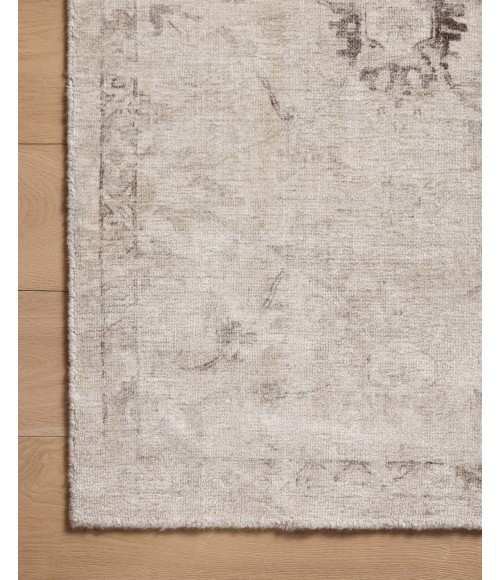 Loloi Marcella Beige / Taupe MAC-02 18in. X 18in. Sample Rect. Rug