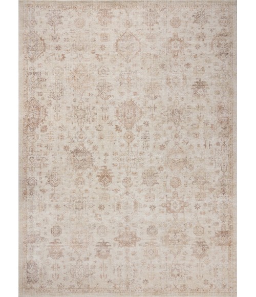 Loloi Marcella Sand / Terracotta MAC-04 18in. X 18in. Sample Rect. Rug