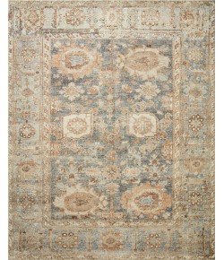 Loloi Margot Feat. Cloudpile™ MAT-03 Ocean / Spice Area Rug 2 ft. 0 in. X 5 ft. 0 in. Rectangle