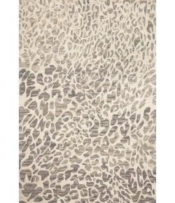 Loloi Masai MAS-02 GREY / IVORY Area Rug 7 ft. 9 in. X 9 ft. 9 in. Rectangle