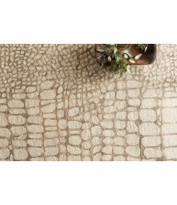 Loloi Masai MAS-03 NEUTRAL Area Rug 18 in. X 18 in. Sample