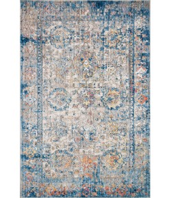 Loloi Medusa MED-04 BLUE / MULTI Area Rug 18 in. X 18 in. Sample