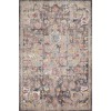 Loloi Medusa MED-06 black / FIESTA Area Rug 18 in. X 18 in. Sample