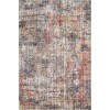 Loloi Medusa MED-07 GRAPHITE / SUNSET Area Rug 18 in. X 18 in. Sample