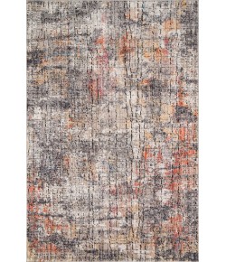 Loloi Medusa MED-07 GRAPHITE / SUNSET Area Rug 6 ft. X 8 ft. 8 in. Rectangle