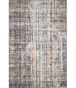 Loloi Medusa MED-08 black / MULTI Area Rug 18 in. X 18 in. Sample