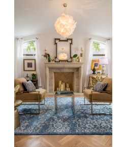 Loloi Mirage MK-01 DENIM Area Rug 5 ft. 6 in. X 8 ft. 6 in. Rectangle
