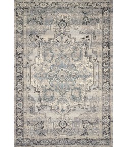 Loloi Mika MIK-01 GREY / BLUE Area Rug 2 ft. 5 in. X 7 ft. 8 in. Rectangle