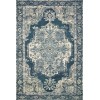 Loloi Mika MIK-01 DK BLUE / DK BLUE Area Rug 2 ft. 5 in. X 7 ft. 8 in. Rectangle