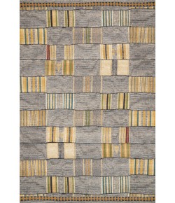 Loloi Mika MIK-10 GRANITE / MULTI Area Rug 18 in. X 18 in. Sample