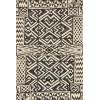 Loloi Mika MIK-13 IVORY / BLACK Area Rug 10 ft. 6 in. X 13 ft. 9 in. Rectangle