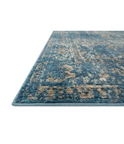 Loloi Millennium MV-05 BLUE / TAUPE Area Rug 7 ft. 7 in. X 7 ft. 7 in. Round