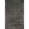Loloi Mila Shag MIL-01 black Area Rug 2 ft. 3 in. X 7 ft. 6 in. Rectangle