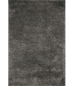 Loloi Mila Shag MIL-01 black Area Rug 5 ft. 0 in. X 7 ft. 6 in. Rectangle