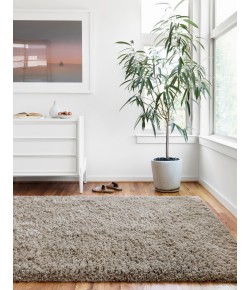 Loloi Mila Shag MIL-01 TAUPE Area Rug 5 ft. 0 in. X 7 ft. 6 in. Rectangle