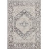 Loloi Monroe MON-01 Charcoal / Multi Area Rug 2 ft. 6 in. X 7 ft. 9 in. Rectangle